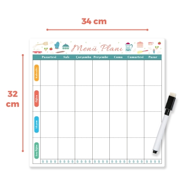 Menü Magnet Planlayıcı 2