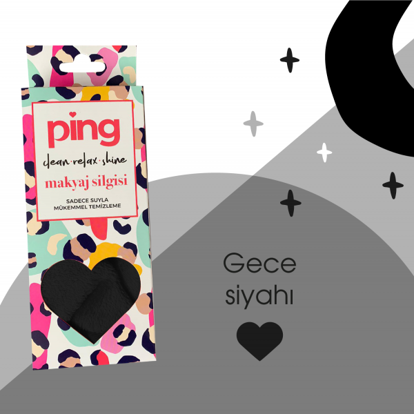 Ping Makyaj Silgisi - Gece Siyahı