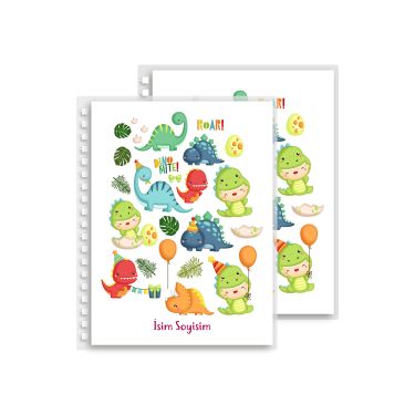 Dino Çetesi Kids' Yedek Kapak