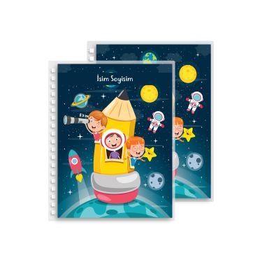 Uzay Gemisi Kids' Yedek Kapak