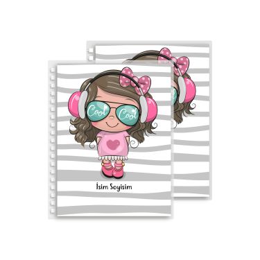 Cool Girl Kids' Yedek Kapak