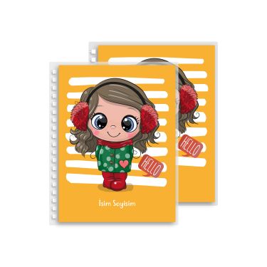 Kış Güzeli Kids' Yedek Kapak