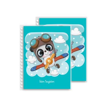 Pilot Panda Kids' Yedek Kapak