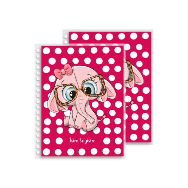 Sevimli Fil Kids' Yedek Kapak