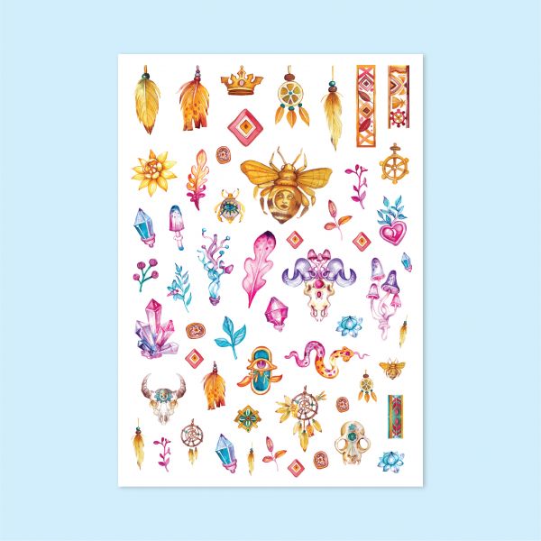 78- Çalışkan Arı Sticker Sayfası