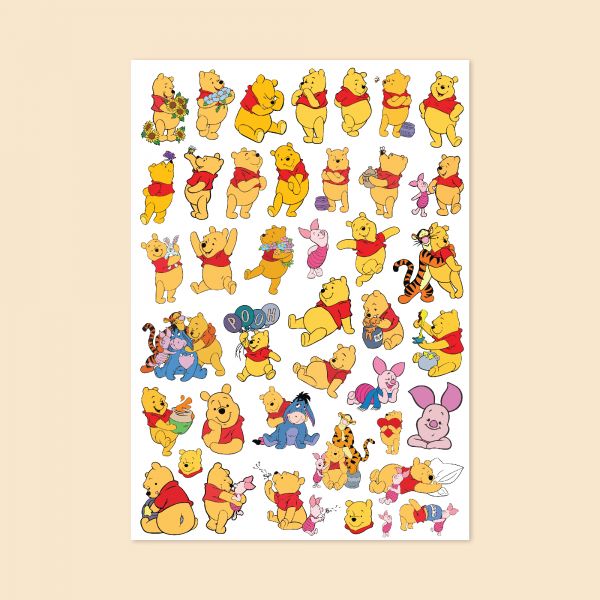 37- Winnie Sticker Sayfası