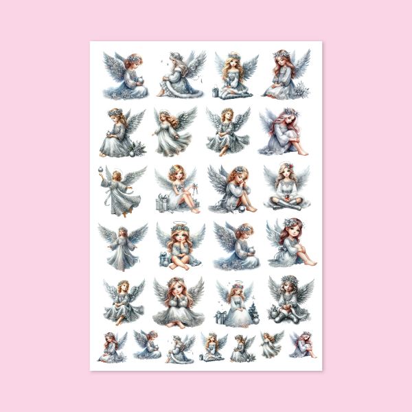 333- Melek Dokunuşu Şeffaf Sticker...