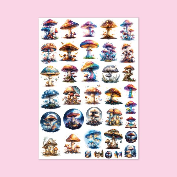 347- Ormanın Büyüsü Şeffaf Sticker...