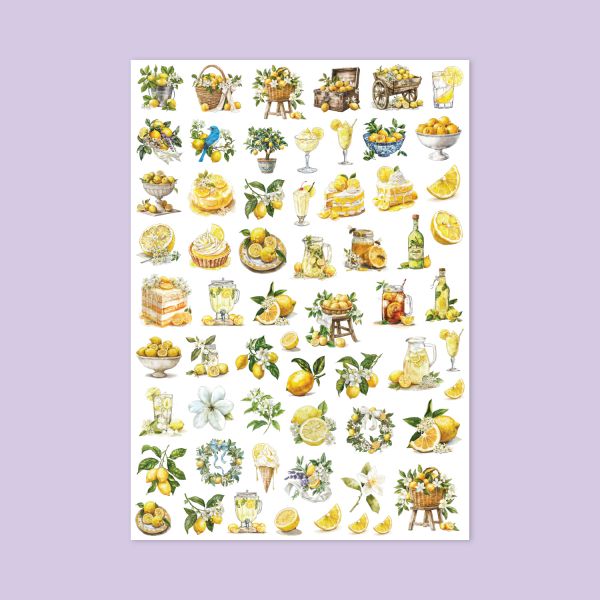 390- Limoncello Sticker Sayfası