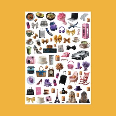419- It Girl Sticker Sayfası