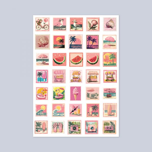 443- Minare Sticker Sayfası