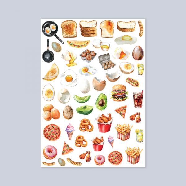 458- Çıtır Çıtır Sticker Sayfası