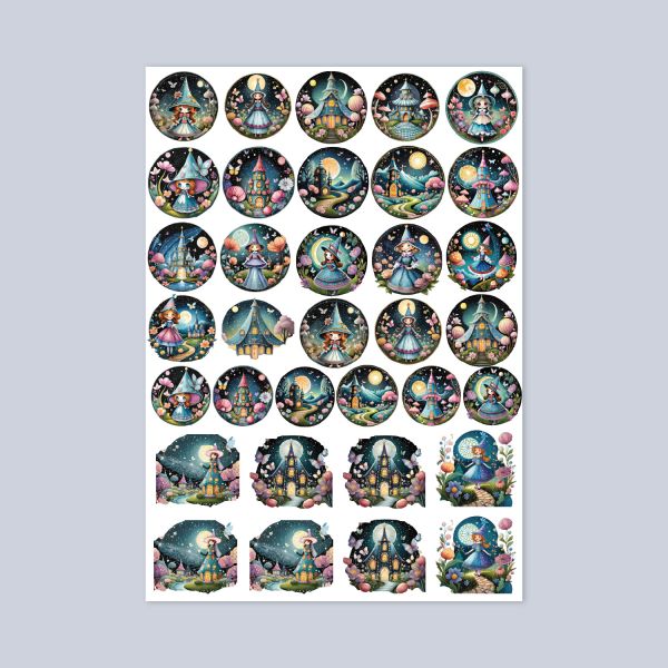 459- Sihirli Orman Sticker Sayfası