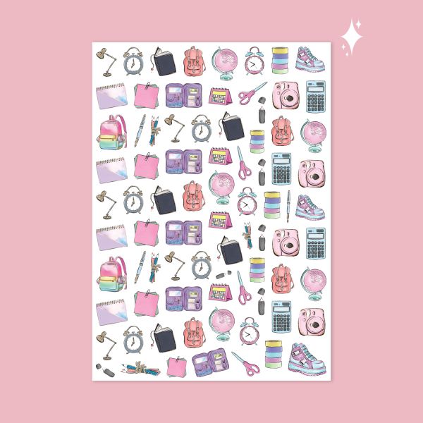 460- Tatlı Hazırlık Sticker Sayfası