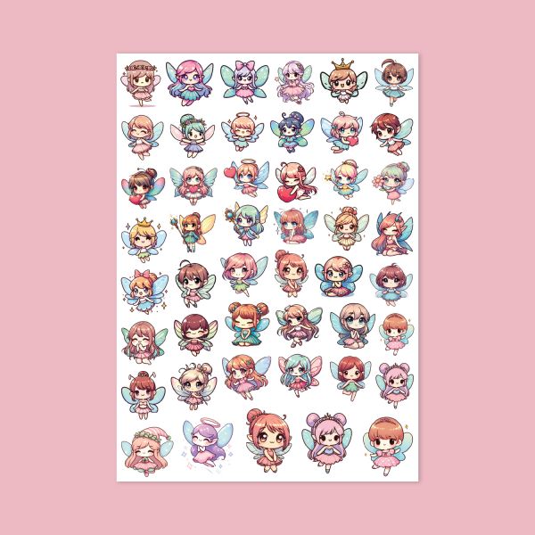 470- Peri Tozu Sticker Sayfası