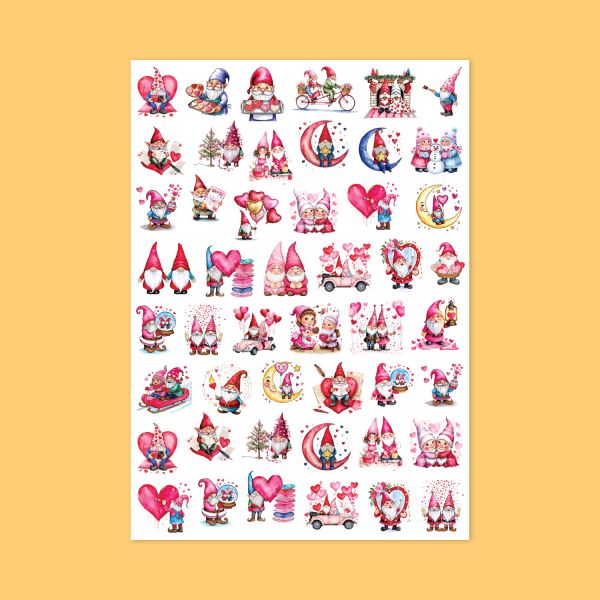 501- Noel Cücükleri Sticker Sayfası