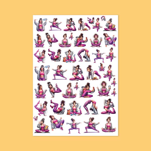 508- Yapıyoruz gibi Ya Sticker Sayfası