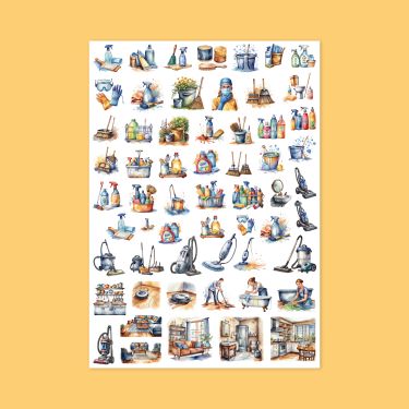 512- Akıllı Robot Sticker...