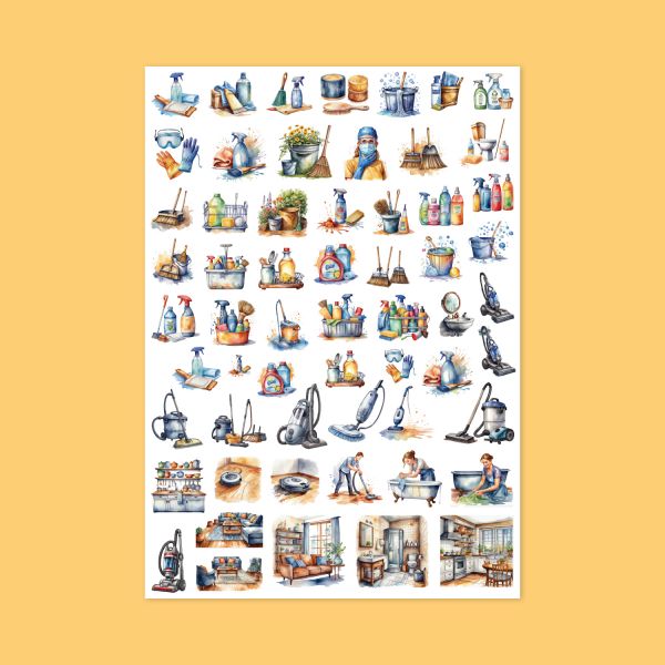 512- Akıllı Robot Sticker Sayfası