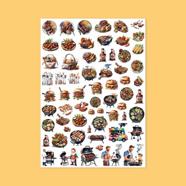 515- Mangal Başı Sticker...