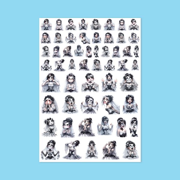 520- Kaçak Gelin Sticker Sayfası 520- Kaçak Gelin Sticker Sayfası