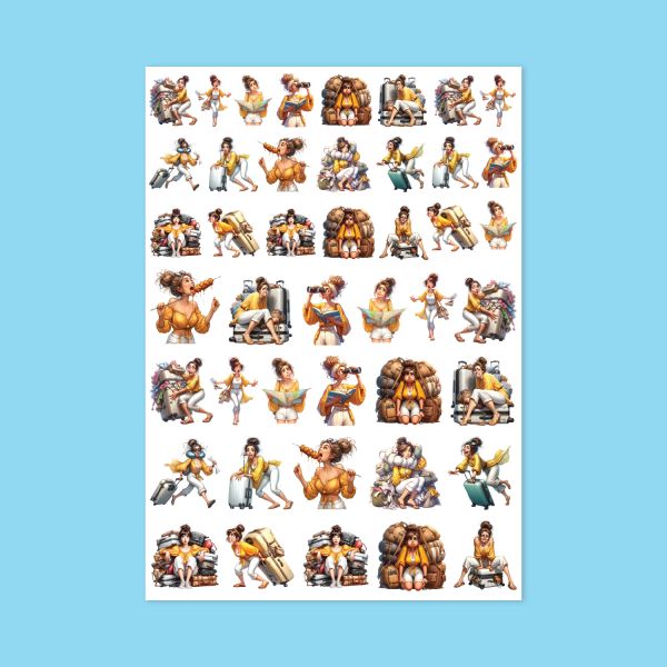 524- Evde Yokuz Sticker Sayfası 524- Evde Yokuz Sticker Sayfası