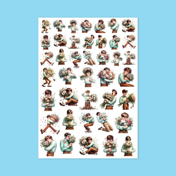 525 - Aşkoş Sticker Sayfası 525 - Aşkoş Sticker Sayfası