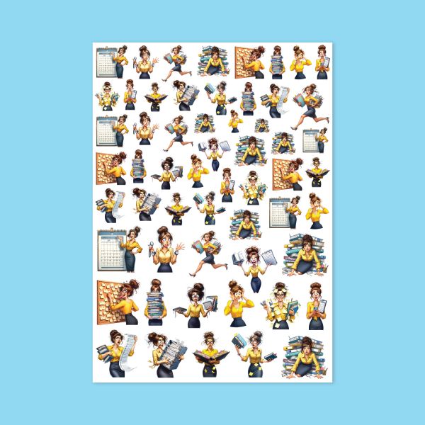 537 - Bizzz Sticker Sayfası