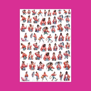 543 - Güzel Yağmur Sticker...