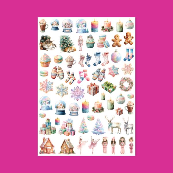 552 - Yeni Yıl Huzuru Sticker Sayfası
