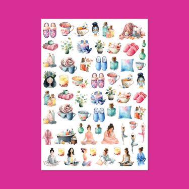 554 - Menekşe Çayı Sticker...