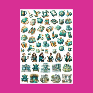 557 - Rich Girl Sticker...
