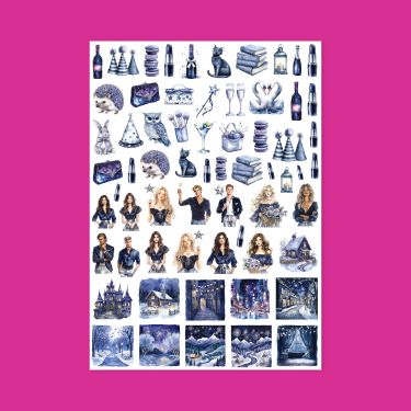 559 - Gizemli Gece Sticker...